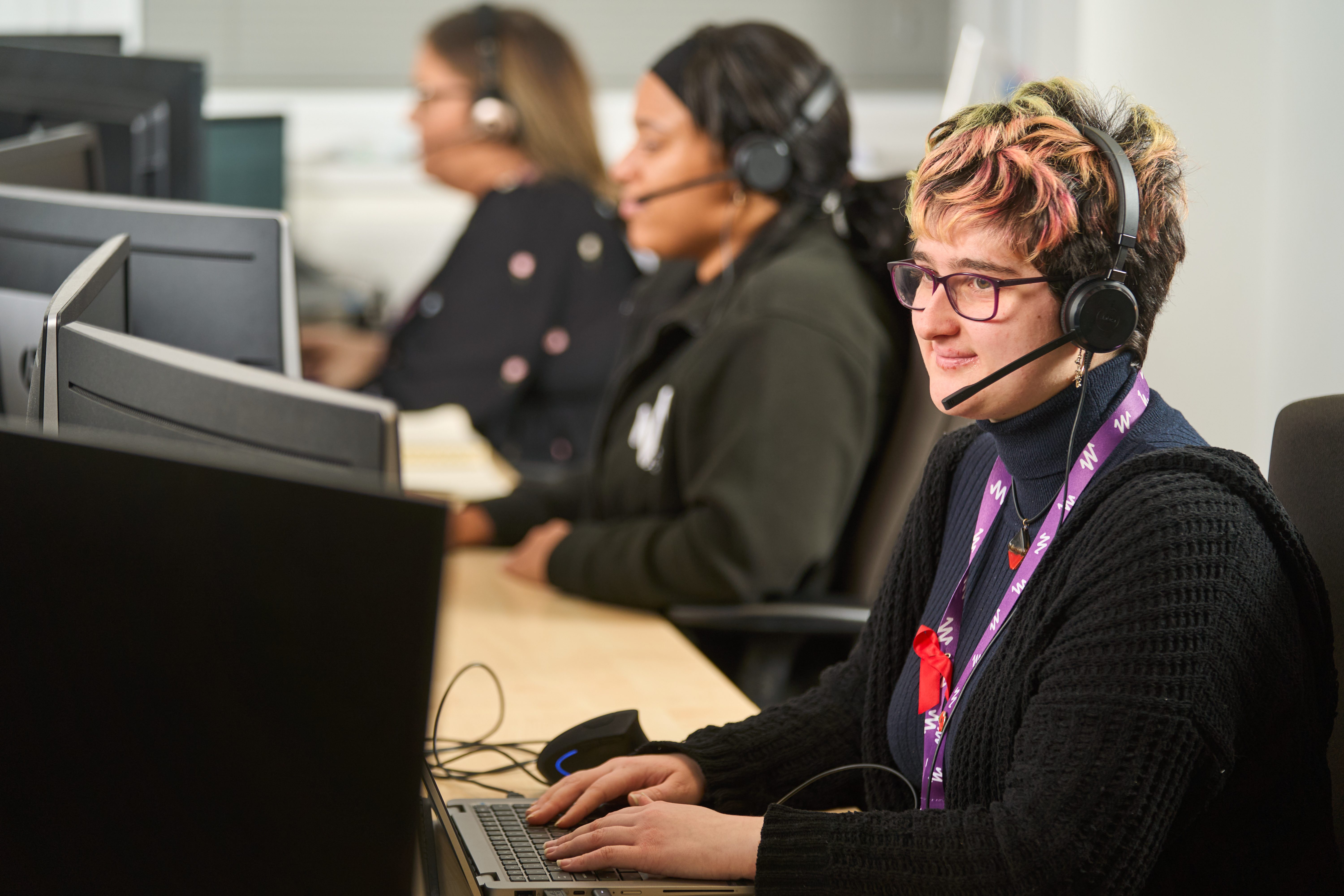 You said, we did – improving our phone system 